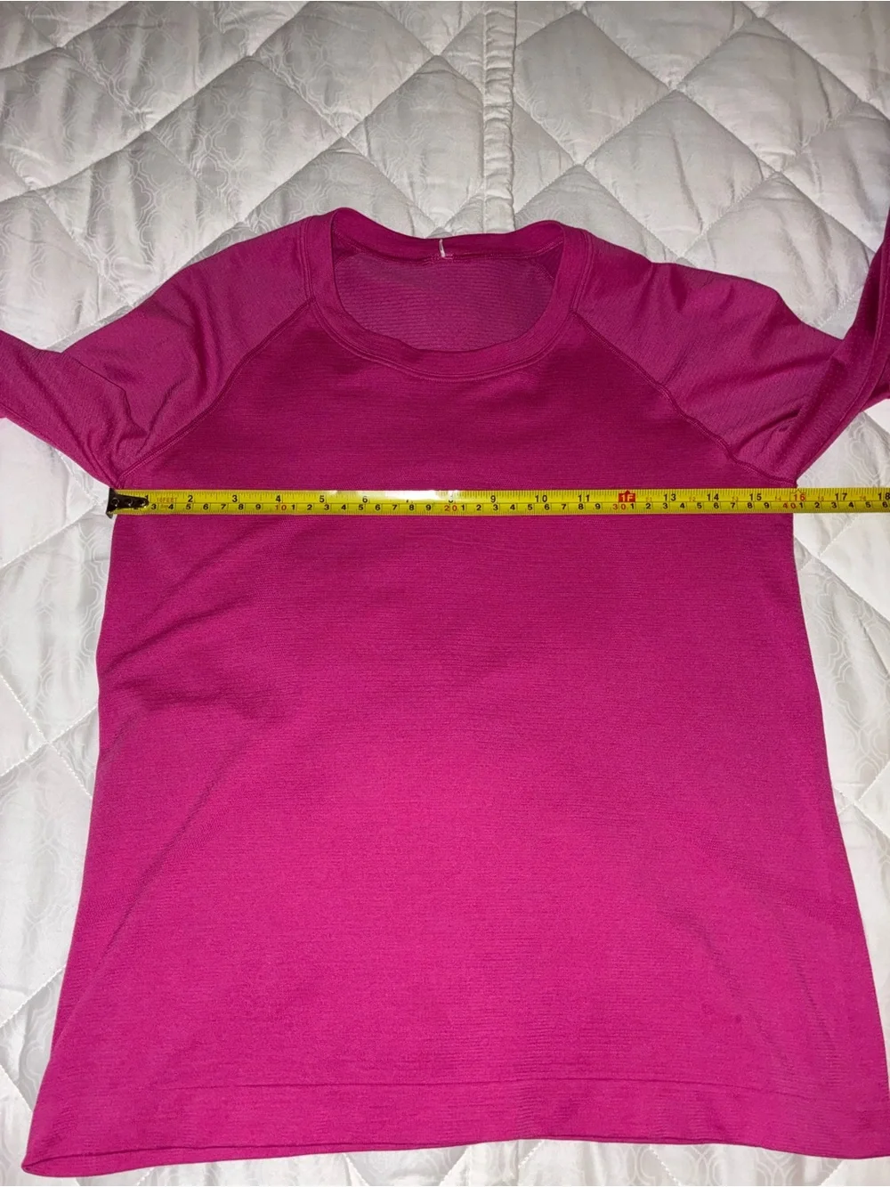 Lululemon Long Sleeve pink fuchsia Top Sz 8